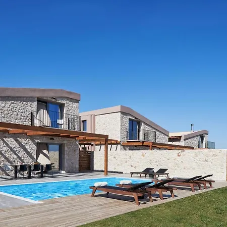 Luxury Rhodes Amel Sea View Private Swimming Pool 3 Bedrooms Kalithea Villa Koskinou (Rhodes)