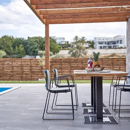 Luxury Rhodes Amel Sea View Private Swimming Pool 3 Bedrooms Kalithea *
