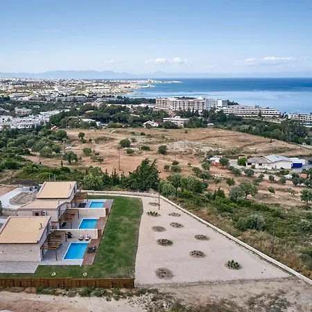 Villa Luxury Rhodes Amel Sea View Private Swimming Pool 3 Bedrooms Kalithea Koskinou (Rhodes)