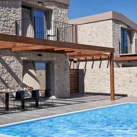 Villa Luxury Rhodes Amel Sea View Private Swimming Pool 3 Bedrooms Kalithea Koskinou (Rhodes)